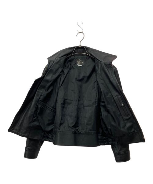 SAN DIEGO（サン ディエゴ）San Diego (サン ディエゴ) レザージャケット ブラック サイズ:Mの古着・服飾アイテム