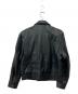 San Diego (サン ディエゴ) レザージャケット ブラック サイズ:M：9000円