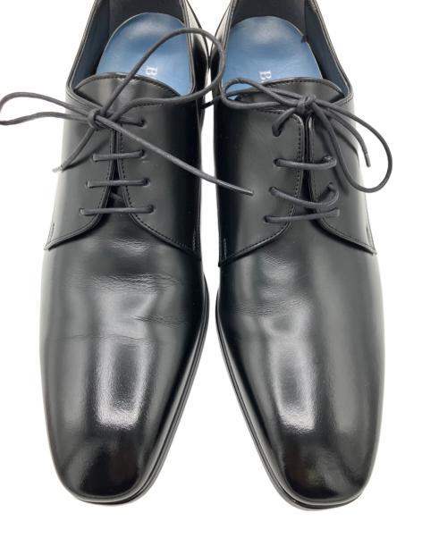 BENIR（ベニル）BENIR (ベニル) プレーントゥシューズ ブラック サイズ:25cmの古着・服飾アイテム