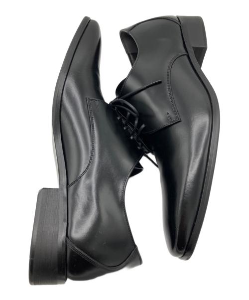 BENIR（ベニル）BENIR (ベニル) プレーントゥシューズ ブラック サイズ:25cmの古着・服飾アイテム