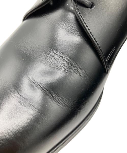 BENIR（ベニル）BENIR (ベニル) プレーントゥシューズ ブラック サイズ:25cmの古着・服飾アイテム