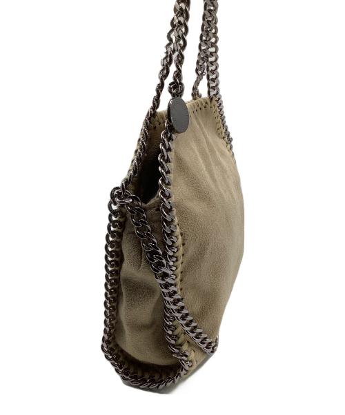 STELLA McCARTNEY（ステラマッカートニー）STELLA McCARTNEY (ステラマッカートニー) ファラベラ　チェーントートバッグ ベージュの古着・服飾アイテム