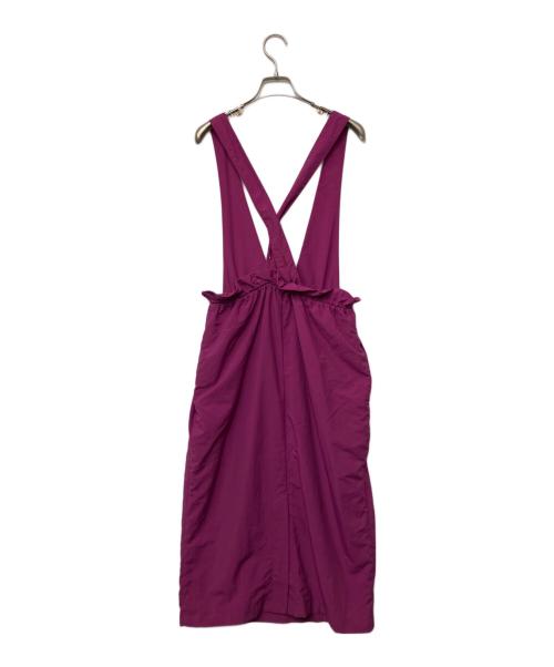 Ujoh（ウジョー）UJOH (ウジョー) ナイロンサロペット パープル サイズ:２の古着・服飾アイテム