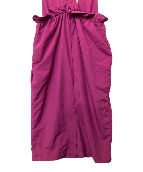 Ujoh（ウジョー）UJOH (ウジョー) ナイロンサロペット パープル サイズ:２の古着・服飾アイテム