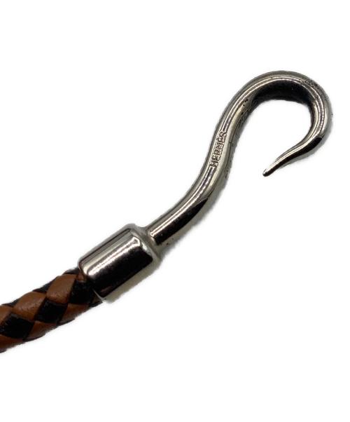 HERMES（エルメス）HERMES (エルメス) ジャンボH　ブレスレット ブラウンの古着・服飾アイテム