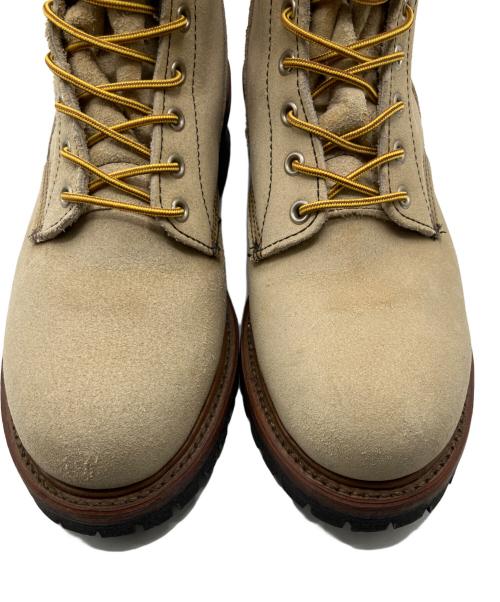 RED WING（レッドウィング）RED WING (レッドウィング) ロガーブーツ ベージュ サイズ:27の古着・服飾アイテム