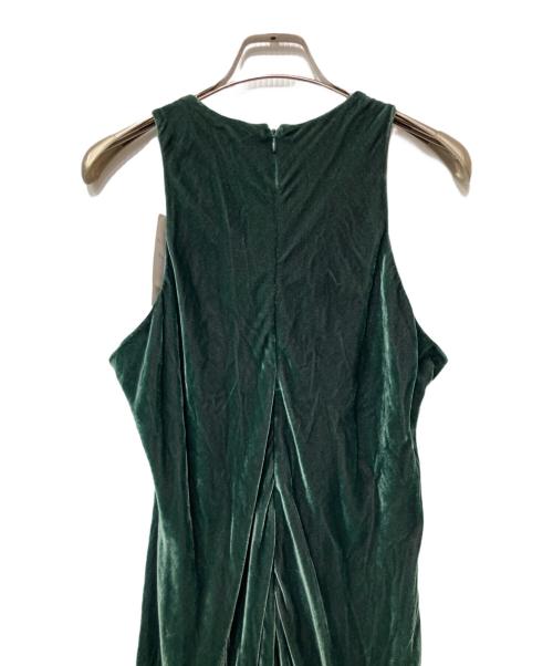OPAQUE.CLIP（オペークドットクリップ）OPAQUE.CLIP (オペークドットクリップ) ノースリーブワンピース グリーン サイズ:40/L 未使用品の古着・服飾アイテム