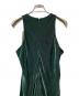 中古・古着 OPAQUE.CLIP (オペークドットクリップ) ノースリーブワンピース グリーン サイズ:40/L 未使用品：5000円