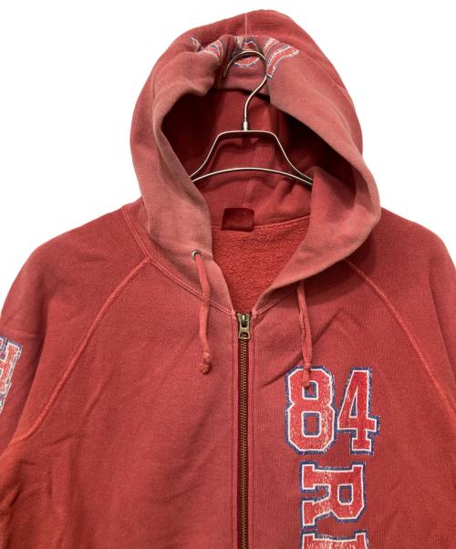 Hysteric Glamour（ヒステリックグラマー）Hysteric Glamour (ヒステリックグラマー) ジップパーカー レッド サイズ:不明の古着・服飾アイテム