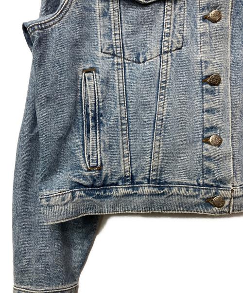 HARLEY-DAVIDSON（ハーレーダビッドソン）HARLEY-DAVIDSON (ハーレーダビッドソン) デニムジャケット ブルー サイズ:Lの古着・服飾アイテム