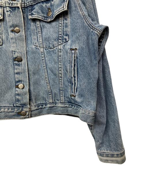 HARLEY-DAVIDSON（ハーレーダビッドソン）HARLEY-DAVIDSON (ハーレーダビッドソン) デニムジャケット ブルー サイズ:Lの古着・服飾アイテム