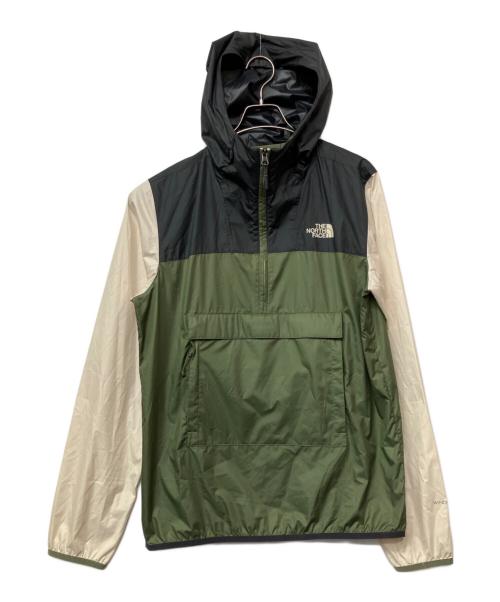 THE NORTH FACE（ザ ノース フェイス）THE NORTH FACE (ザ ノース フェイス) ナイロンジャケット グリーン×アイボリー サイズ:Sの古着・服飾アイテム