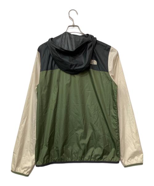 THE NORTH FACE（ザ ノース フェイス）THE NORTH FACE (ザ ノース フェイス) ナイロンジャケット グリーン×アイボリー サイズ:Sの古着・服飾アイテム