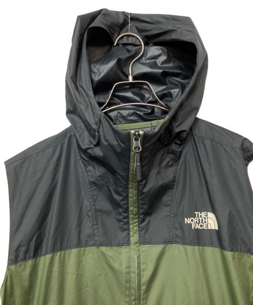 THE NORTH FACE（ザ ノース フェイス）THE NORTH FACE (ザ ノース フェイス) ナイロンジャケット グリーン×アイボリー サイズ:Sの古着・服飾アイテム