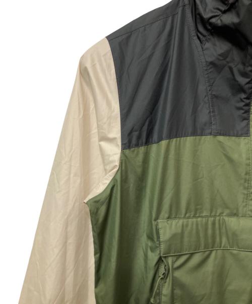 THE NORTH FACE（ザ ノース フェイス）THE NORTH FACE (ザ ノース フェイス) ナイロンジャケット グリーン×アイボリー サイズ:Sの古着・服飾アイテム