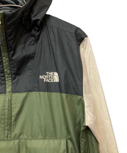 THE NORTH FACE（ザ ノース フェイス）THE NORTH FACE (ザ ノース フェイス) ナイロンジャケット グリーン×アイボリー サイズ:Sの古着・服飾アイテム