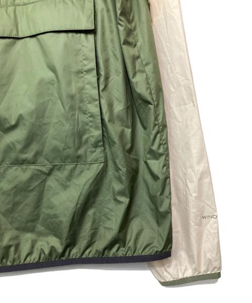 THE NORTH FACE（ザ ノース フェイス）THE NORTH FACE (ザ ノース フェイス) ナイロンジャケット グリーン×アイボリー サイズ:Sの古着・服飾アイテム