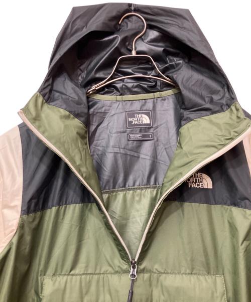THE NORTH FACE（ザ ノース フェイス）THE NORTH FACE (ザ ノース フェイス) ナイロンジャケット グリーン×アイボリー サイズ:Sの古着・服飾アイテム
