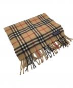 Burberry'sバーバリーズ）の古着「マフラー」｜ベージュ