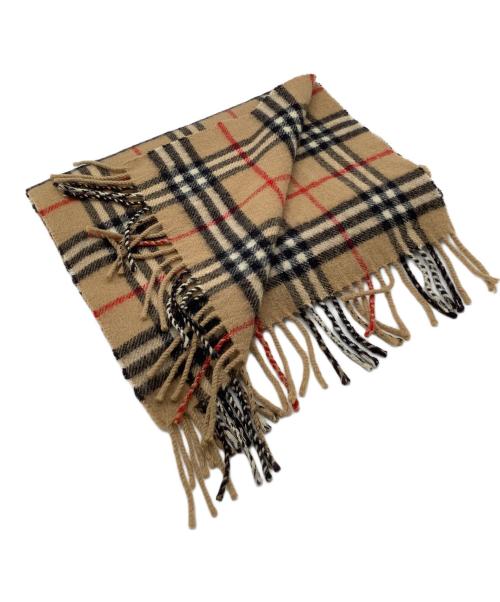 Burberry's（バーバリーズ）Burberry's (バーバリーズ) マフラー ベージュの古着・服飾アイテム