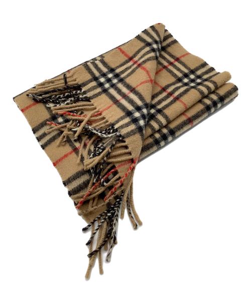 Burberry's（バーバリーズ）Burberry's (バーバリーズ) マフラー ベージュの古着・服飾アイテム