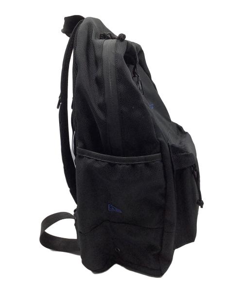 YOHJI YAMAMOTO（ヨウジヤマモト）YOHJI YAMAMOTO (ヨウジヤマモト) New Era (ニューエラ) リュック ブルー×ブラックの古着・服飾アイテム