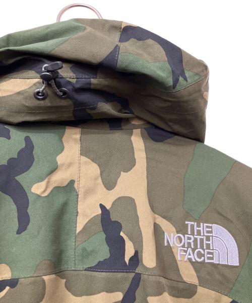 THE NORTH FACE（ザ ノース フェイス）THE NORTH FACE (ザ ノース フェイス) ナイロンジャケット カーキ×ブラウン サイズ:Sの古着・服飾アイテム