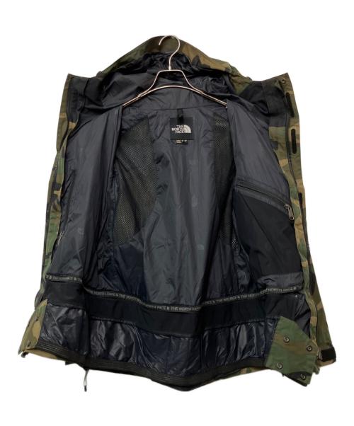 THE NORTH FACE（ザ ノース フェイス）THE NORTH FACE (ザ ノース フェイス) ナイロンジャケット カーキ×ブラウン サイズ:Sの古着・服飾アイテム