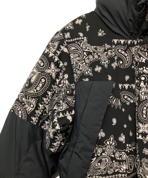 FIRST DOWN（ファーストダウン）FIRST DOWN (ファーストダウン) ダウンジャケット ブラック×ホワイト サイズ:Sの古着・服飾アイテム