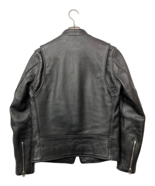 Schott（ショット）Schott (ショット) シングルライダースジャケット ブラック サイズ:34の古着・服飾アイテム