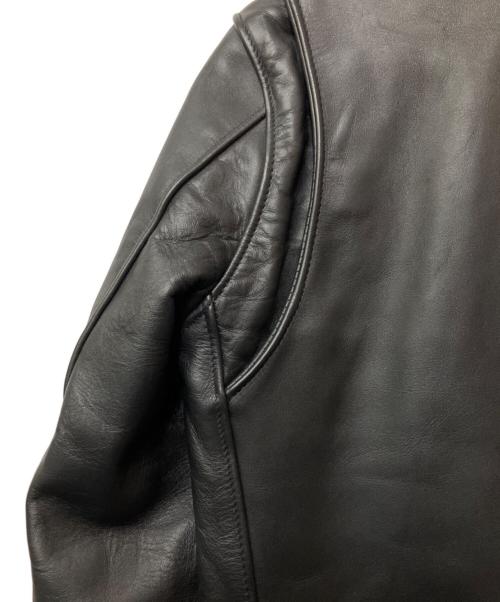 Schott（ショット）Schott (ショット) シングルライダースジャケット ブラック サイズ:34の古着・服飾アイテム