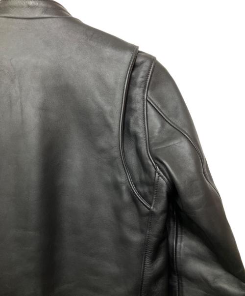 Schott（ショット）Schott (ショット) シングルライダースジャケット ブラック サイズ:34の古着・服飾アイテム