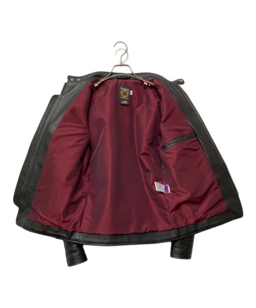 Schott（ショット）Schott (ショット) シングルライダースジャケット ブラック サイズ:34の古着・服飾アイテム