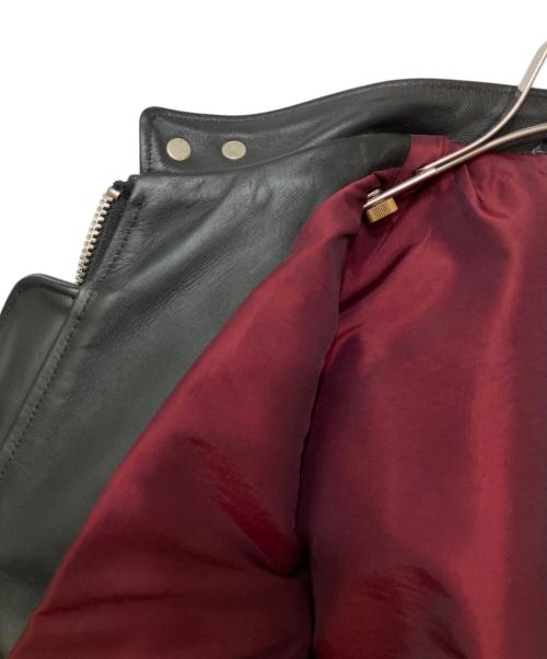 Schott（ショット）Schott (ショット) シングルライダースジャケット ブラック サイズ:34の古着・服飾アイテム