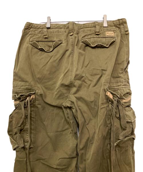 abercrombie（アバクロンビー）abercrombie (アバクロンビー) カーゴパンツ オリーブ サイズ:W33の古着・服飾アイテム