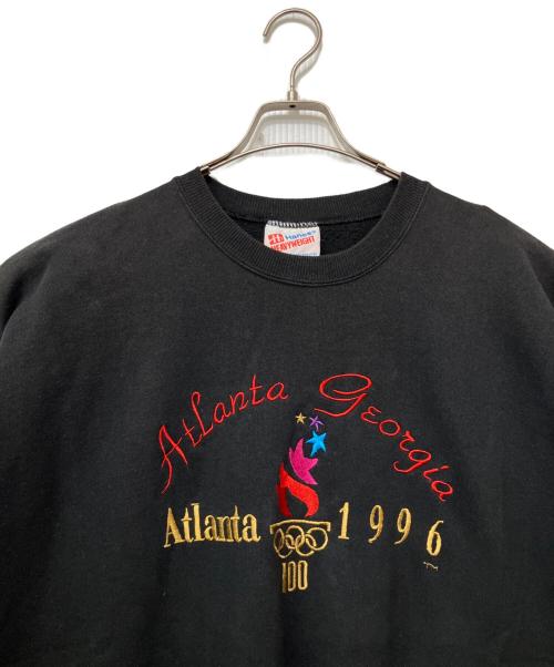 Hanes（ヘインズ）Hanes (ヘインズ) スウェット ブラック サイズ:XXLの古着・服飾アイテム