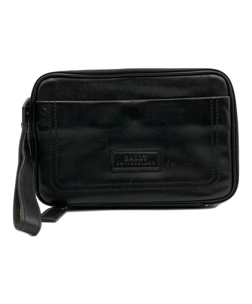 BALLY（バリー）BALLY (バリー) クラッチバッグ ブラックの古着・服飾アイテム