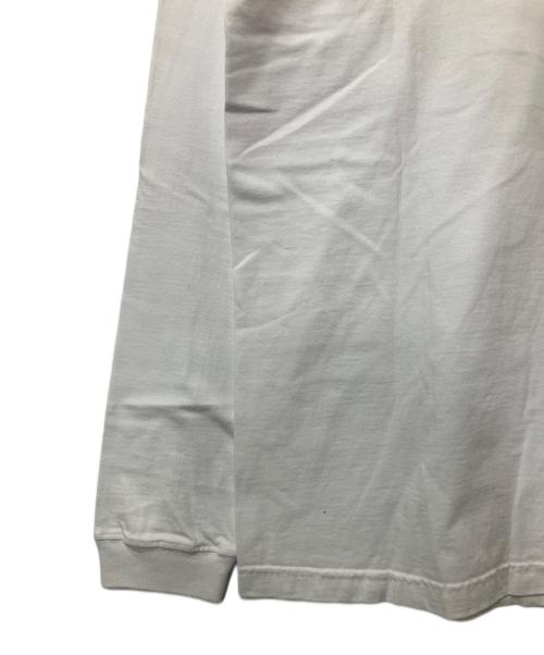 BUZZ RICKSON'S（バズリクソンズ）Buzz Rickson's (バズリクソンズ) PEANUTS (ピーナッツ) 長袖カットソー ホワイト サイズ:L 未使用品の古着・服飾アイテム