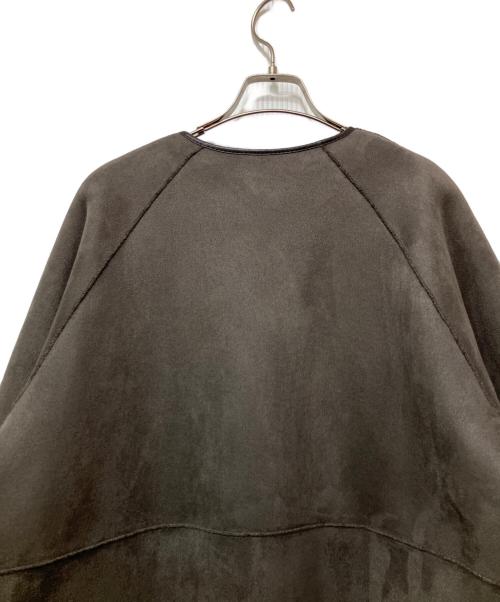 BEAUTY&YOUTH（ビューティーアンドユース）BEAUTY&YOUTH (ビューティーアンドユース) ボア×フェイクムートン リバーシブルコート グレー サイズ:FREEの古着・服飾アイテム