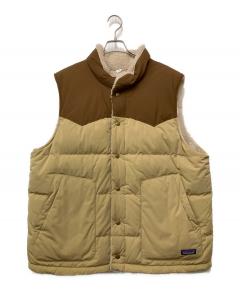 patagonia ダウンベスト XS 薄い茶色　美品 中古・古着通販】Patagonia (パタゴニア) ダウンベスト ネイビー