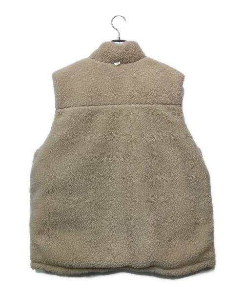 Patagonia（パタゴニア）Patagonia (パタゴニア) リバーシブル・ビビー・ダウン・ベスト ベージュ サイズ:XLの古着・服飾アイテム