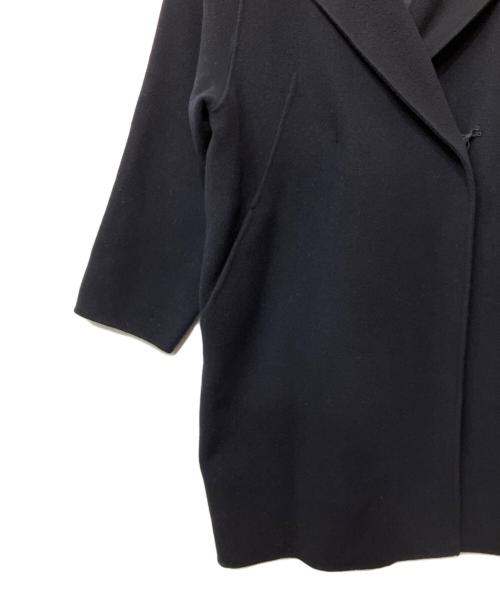 Curensology（カレンソロジー）Curensology (カレンソロジー) マンテコリバーショールコート ネイビー サイズ:FREEの古着・服飾アイテム