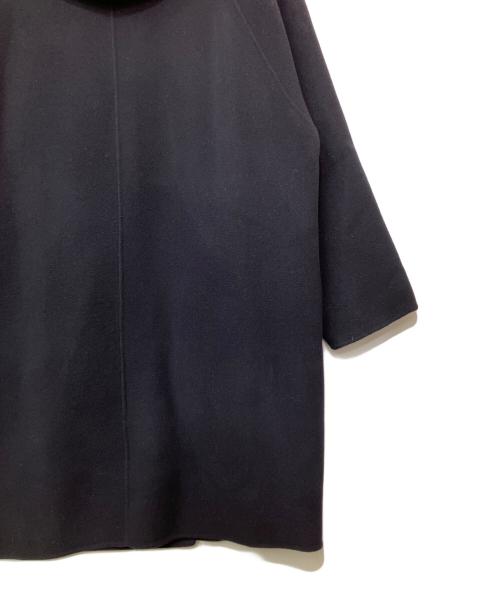 Curensology（カレンソロジー）Curensology (カレンソロジー) マンテコリバーショールコート ネイビー サイズ:FREEの古着・服飾アイテム