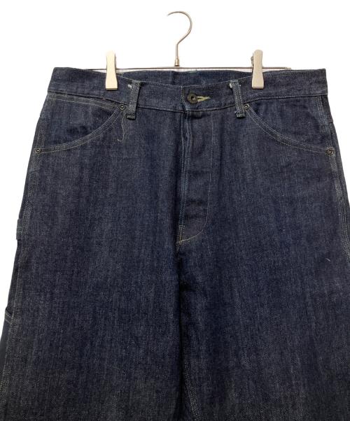 BURGUS PLUS（バーガスプラス）BURGUS PLUS (バーガスプラス) ペインターパンツ インディゴ サイズ:W32の古着・服飾アイテム