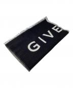 GIVENCHYジバンシィ）の古着「マフラー」｜ブラック×ホワイト