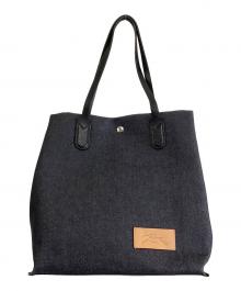 LONGCHAMP（ロンシャン）の古着「デニムショッピングバッグ」