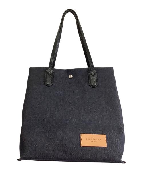 LONGCHAMP（ロンシャン）LONGCHAMP (ロンシャン) デニムショッピングバッグの古着・服飾アイテム