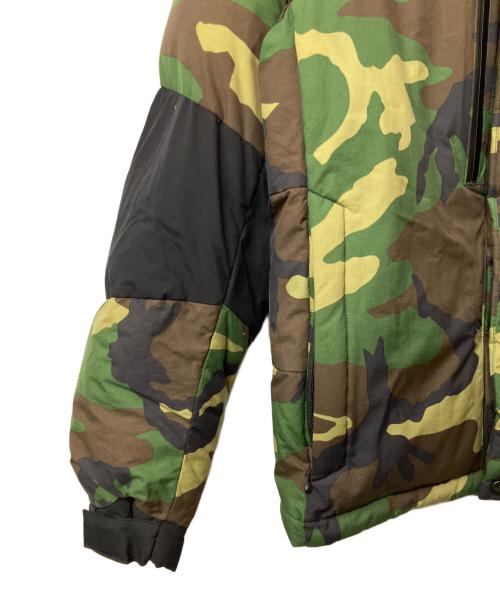 THE NORTH FACE（ザ ノース フェイス）THE NORTH FACE (ザ ノース フェイス) ダウンジャケット グリーン×ブラック サイズ:Mの古着・服飾アイテム