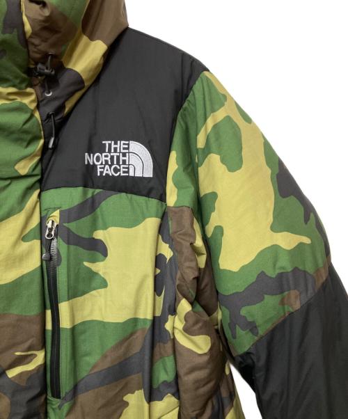 THE NORTH FACE（ザ ノース フェイス）THE NORTH FACE (ザ ノース フェイス) ダウンジャケット グリーン×ブラック サイズ:Mの古着・服飾アイテム