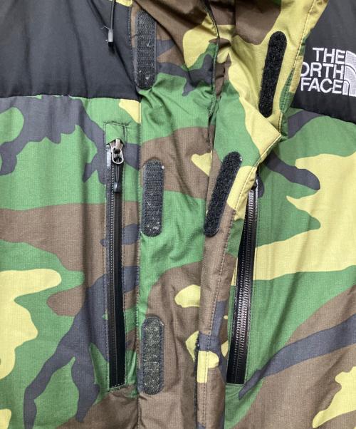 THE NORTH FACE（ザ ノース フェイス）THE NORTH FACE (ザ ノース フェイス) ダウンジャケット グリーン×ブラック サイズ:Mの古着・服飾アイテム